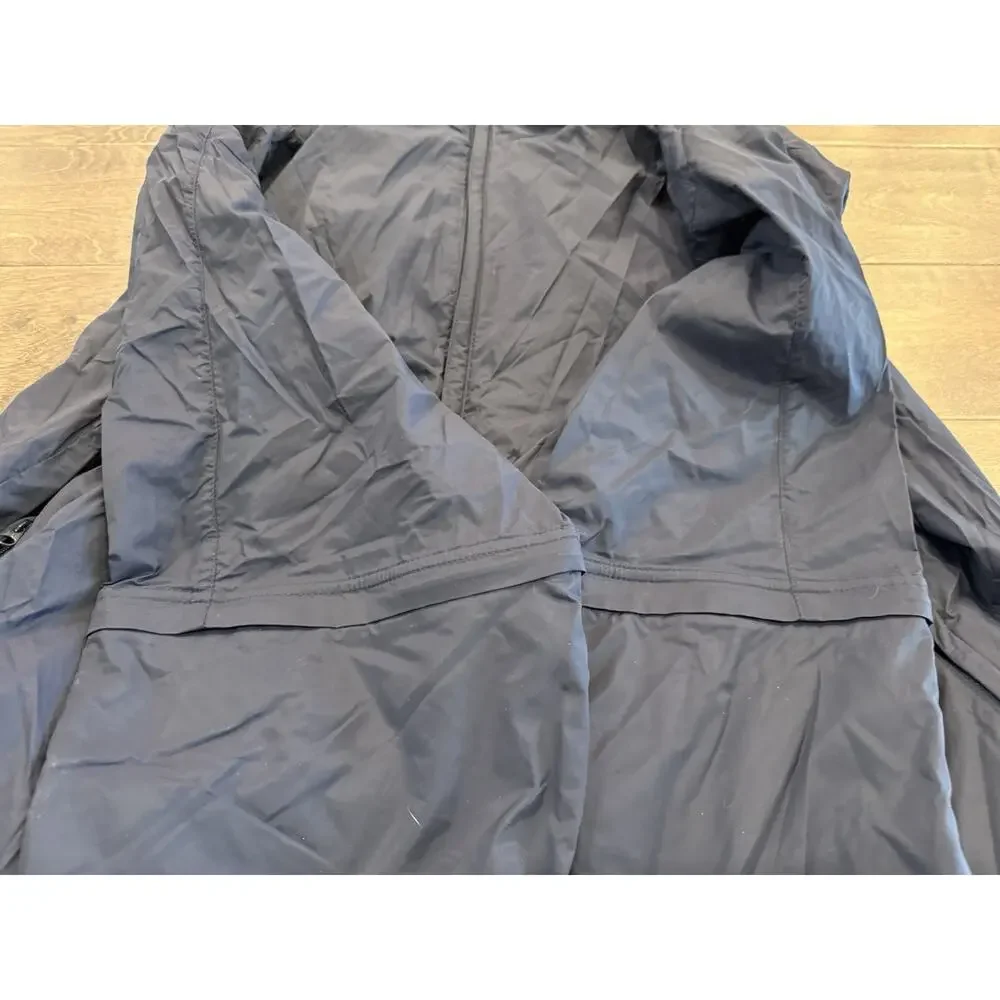 Vintage Nike Golf Navy Full Zip Convertible Cutoff Arm Clima Fit Jacket Size XL